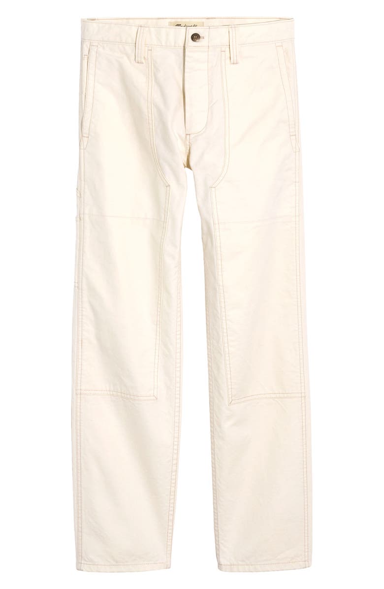 Madewell Men's Relaxed Straight Leg Workwear Pants, Alternate, color, Vintage Canvas