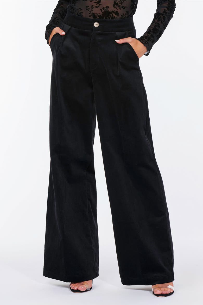 Sorrento Cord Pant, Main, color, Black