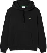 Lacoste Lightweight Cotton Fleece Pullover Hoodie