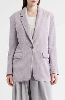 BOSS Jacodi One-Button Corduroy Jacket