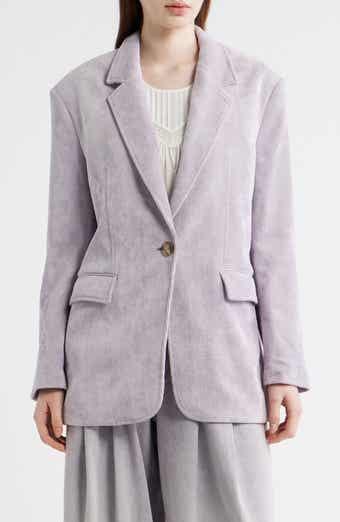 BOSS Jacodi One-Button Corduroy Jacket