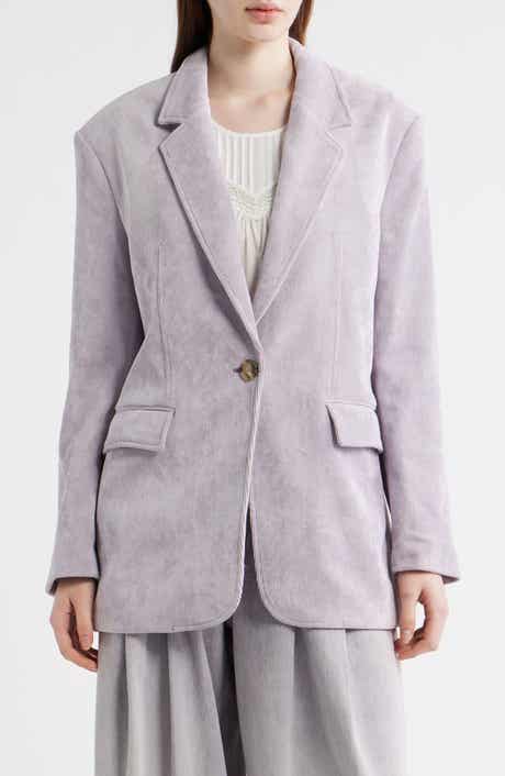 BOSS Jacodi One-Button Corduroy Jacket