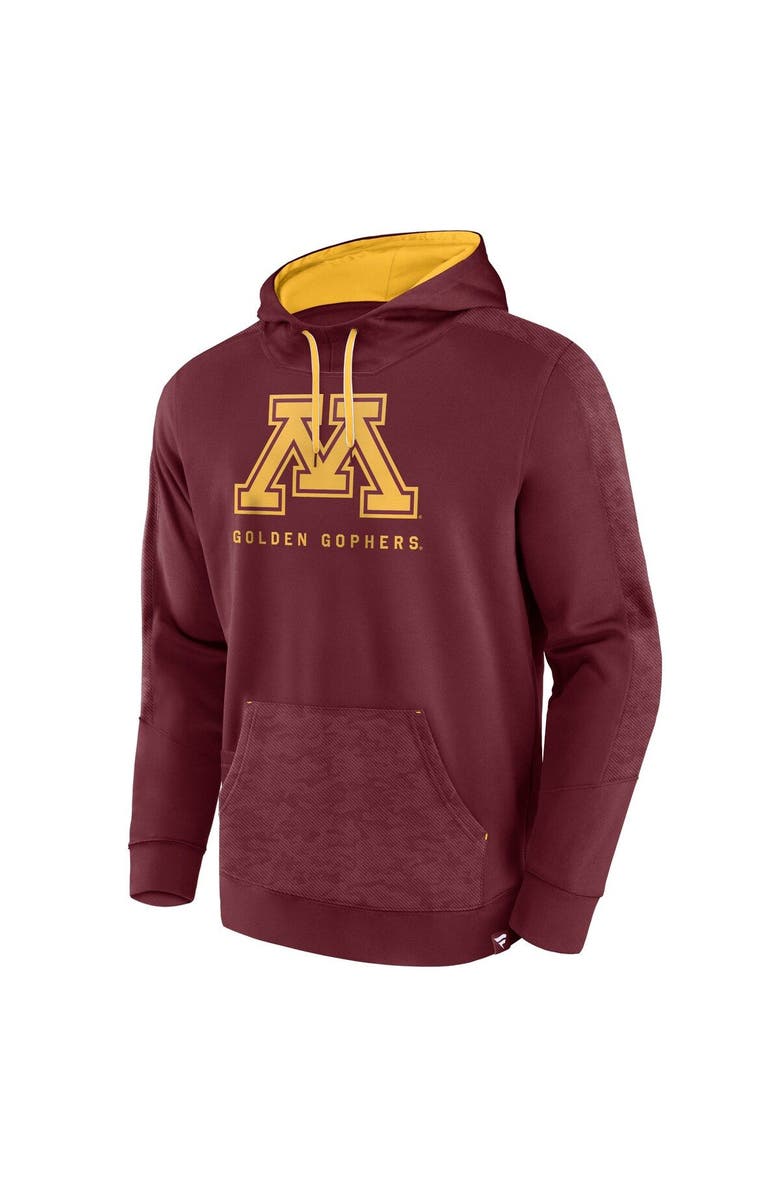 FANATICS Men's Fanatics Branded Maroon Minnesota Golden Gophers Defender Pullover Hoodie, Alternate, color, Maroon