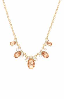 OLIVIA WELLES Analissa Crystal Statement Necklace