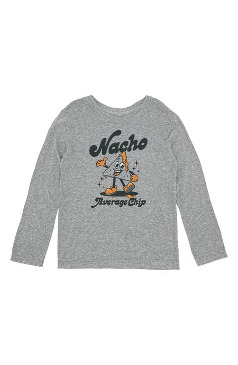 Kids' Nacho Long Sleeve Graphic T-Shirt (Little Kid)