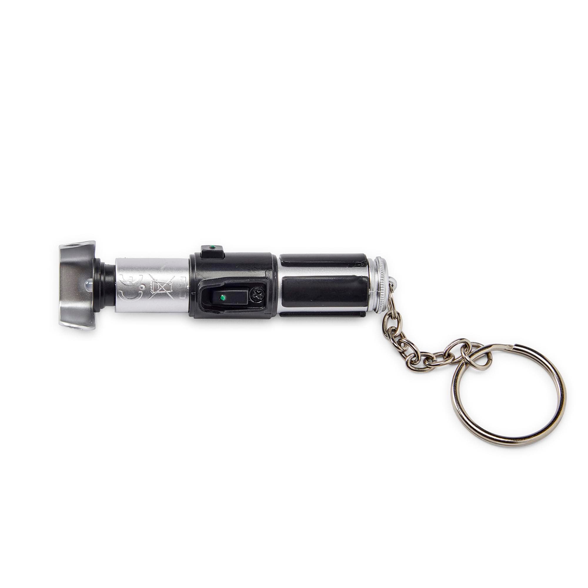 Toynk Star Wars Mini Lightsaber Flashlight Key Chain Yoda, Alternate, color, Green
