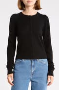Re/Done Cashmere Crewneck Cardigan