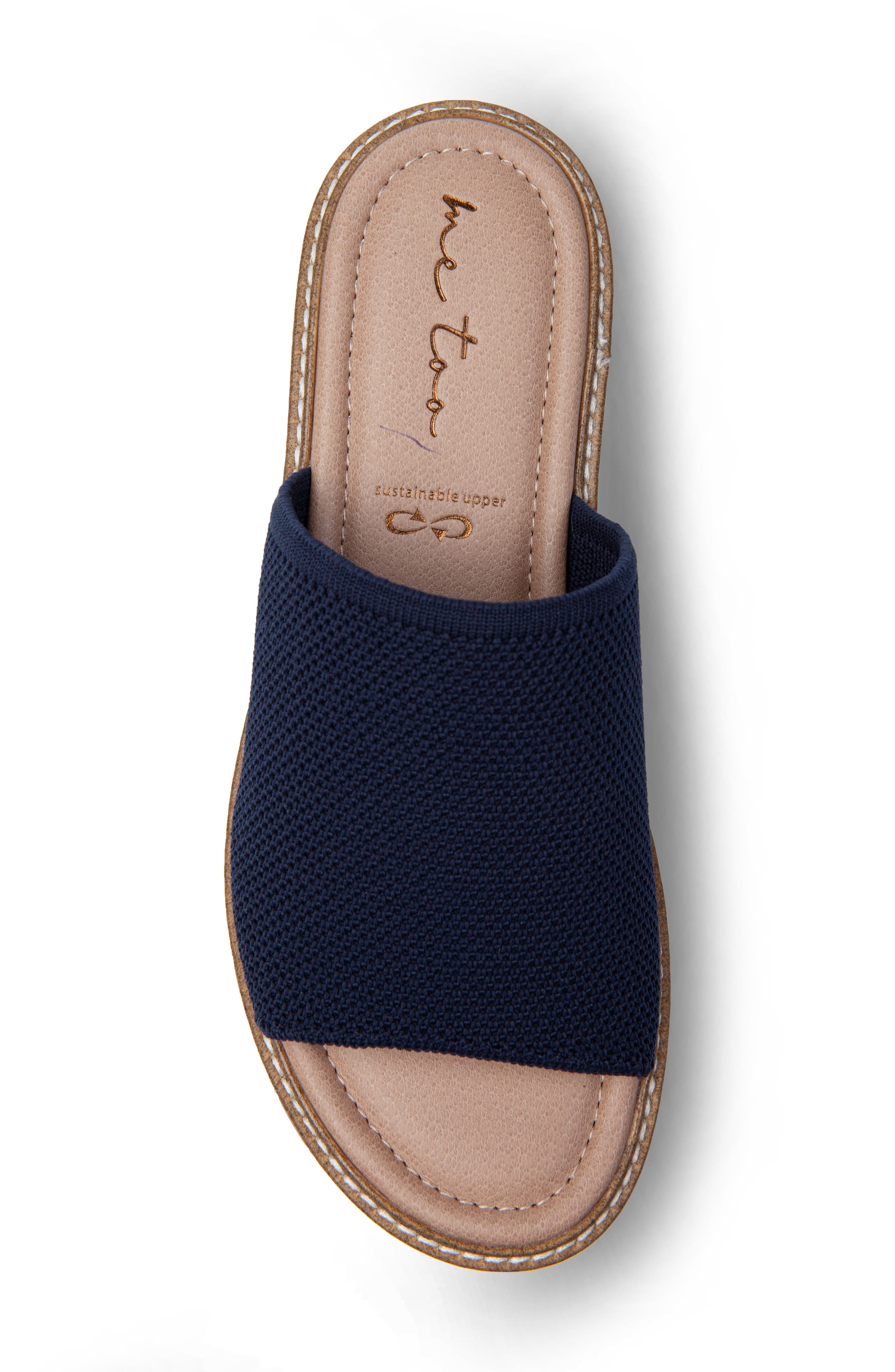 Ashlee Sandal, Alternate, color, NAVY