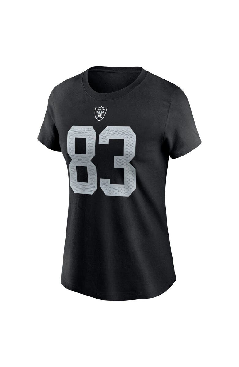 Nike Women's Nike Darren Waller Black Las Vegas Raiders Name & Number T-Shirt, Alternate, color,