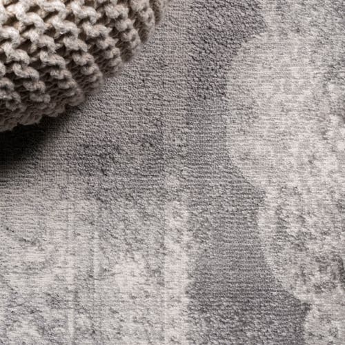 Jonathan Y Rosalia Cottage Medallion Area Rug In Gray/dark Gray
