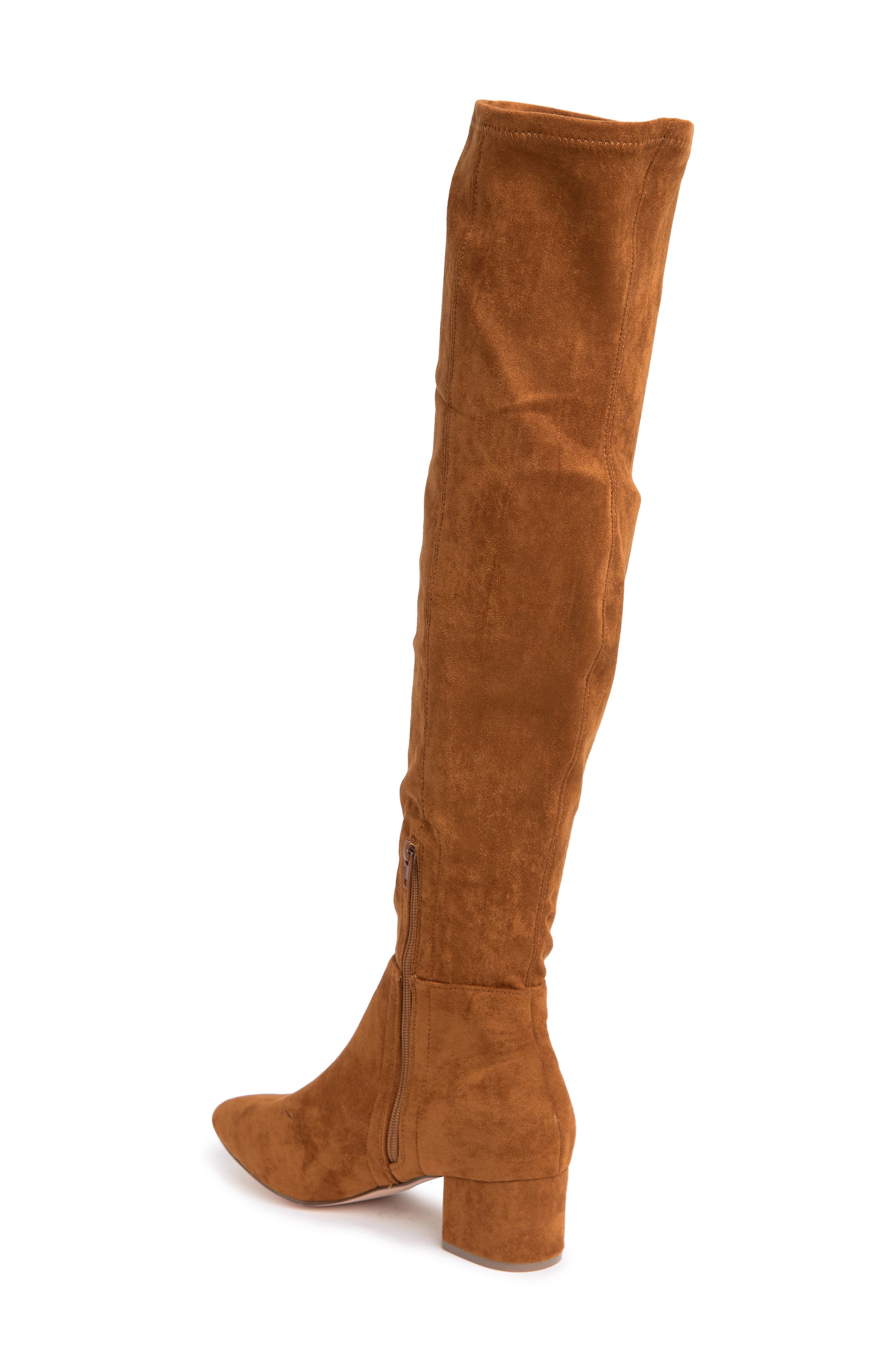 CHASE AND CHLOE Wynter Over The Knee Boot, Alternate, color, Tan