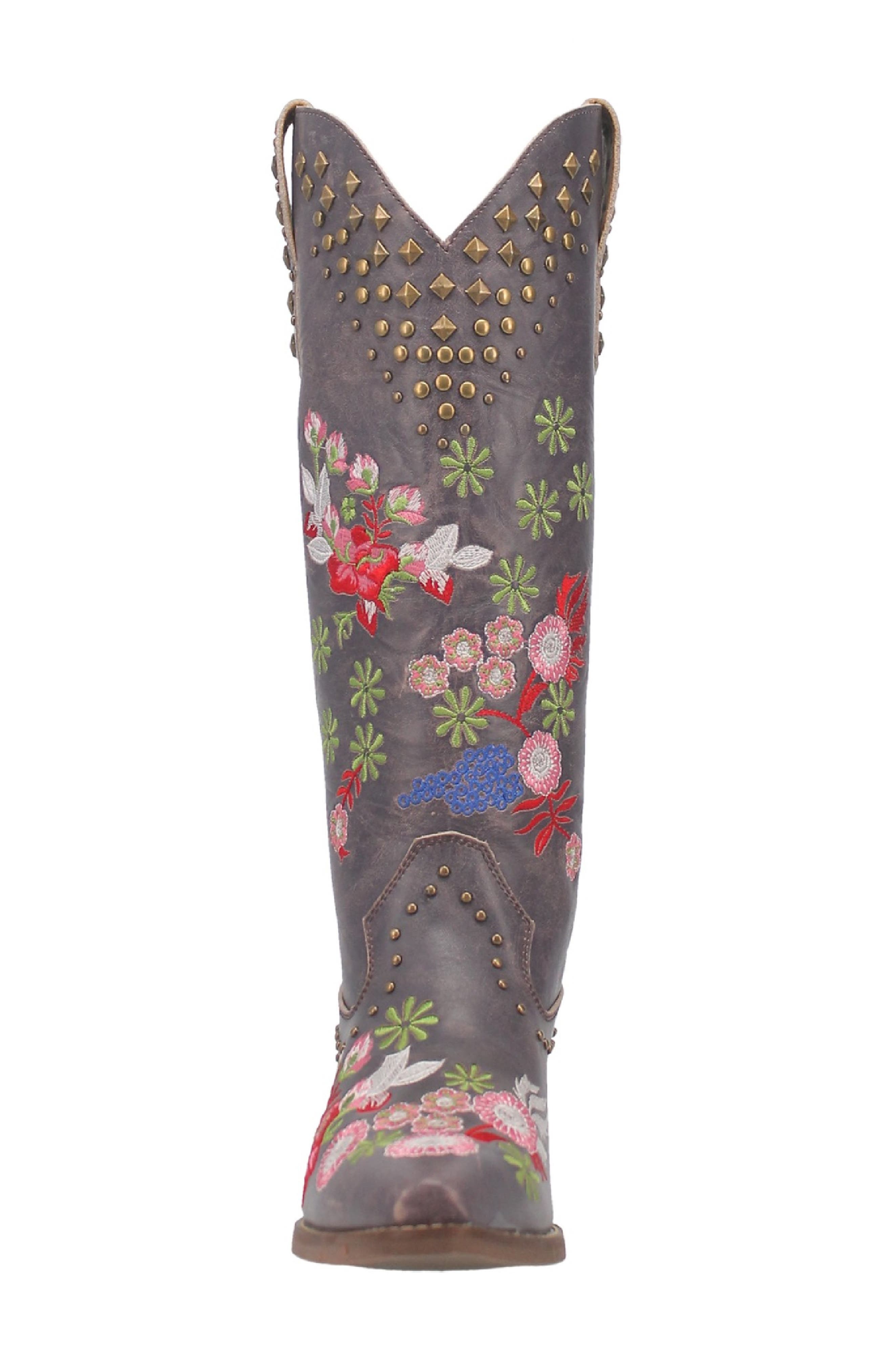 Poppy Western Boot, Alternate, color, LAVENDAR