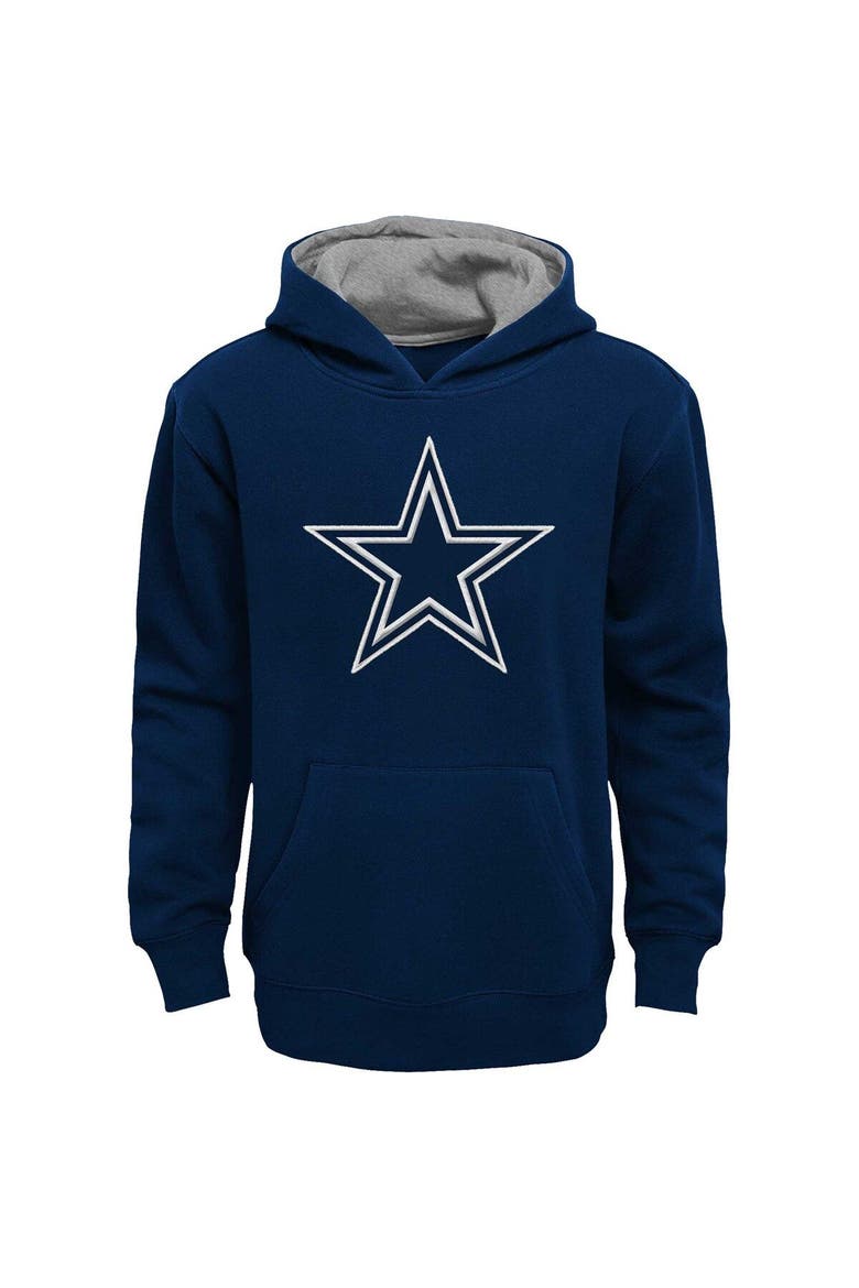 Preschool Navy Dallas Cowboys Prime Pullover Hoodie, Main, color, Navy