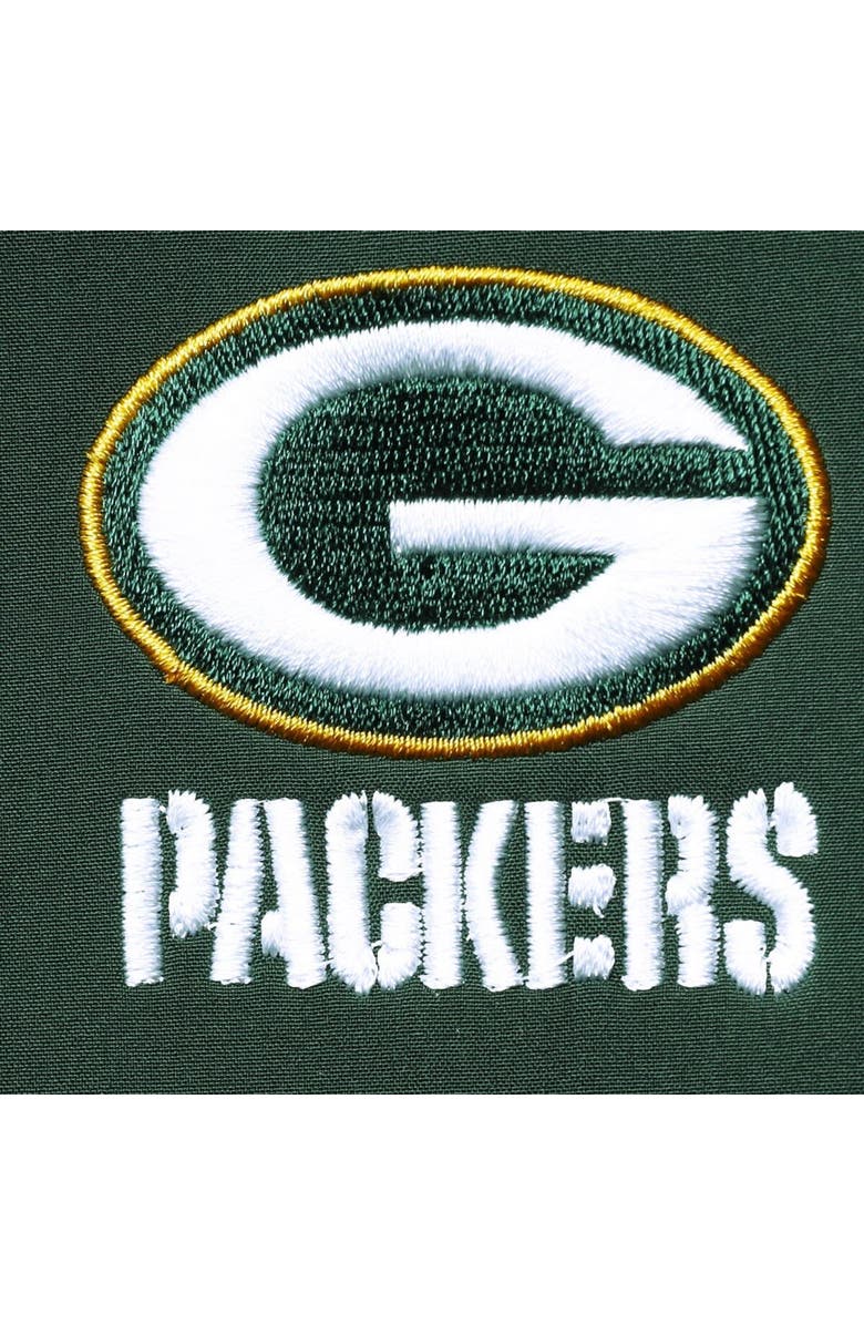 DUNBROOKE Men's Dunbrooke Green Green Bay Packers Big & Tall Sonoma Softshell Full-Zip Jacket, Alternate, color,