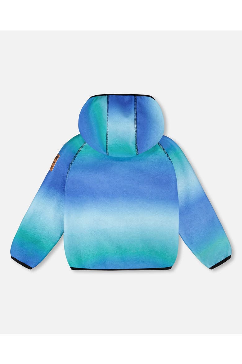 Softshell Gradient Jacket, Alternate, color, Blue To Black Gradient