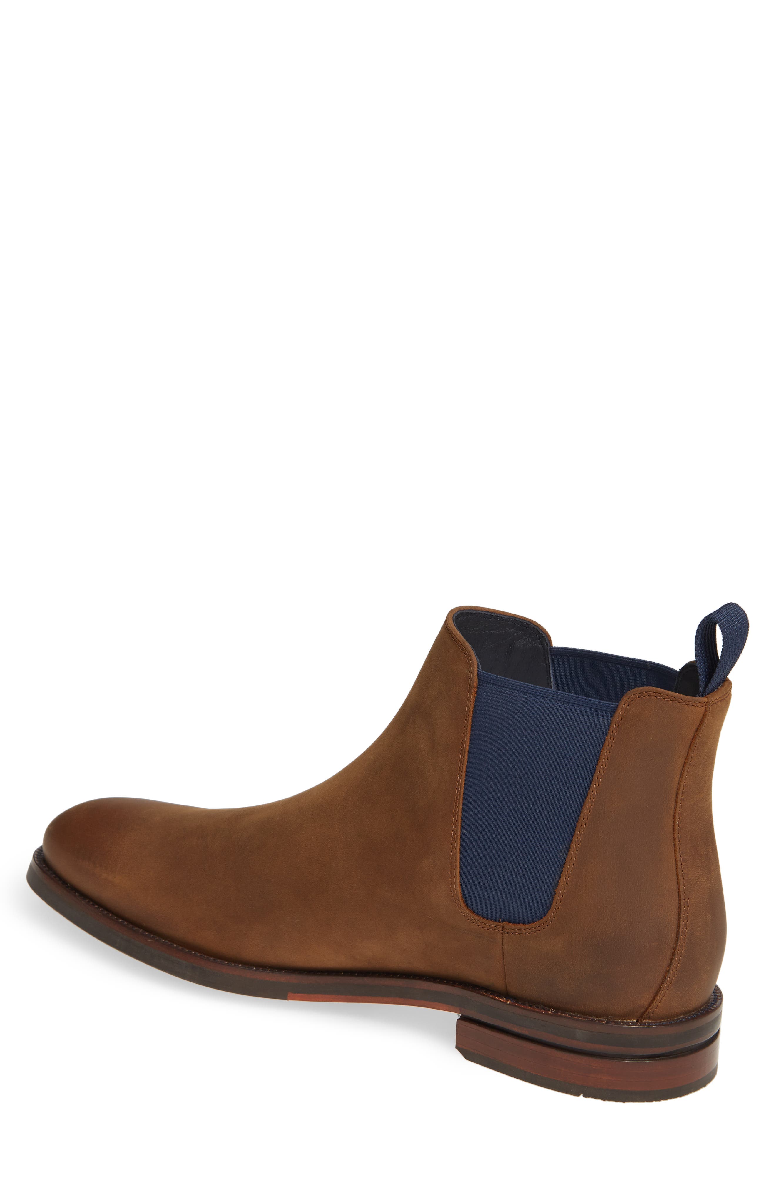 Wakefield Grand Waterproof Chelsea Boot, Alternate, color, DOGWOOD/ PEACOAT LEATHER