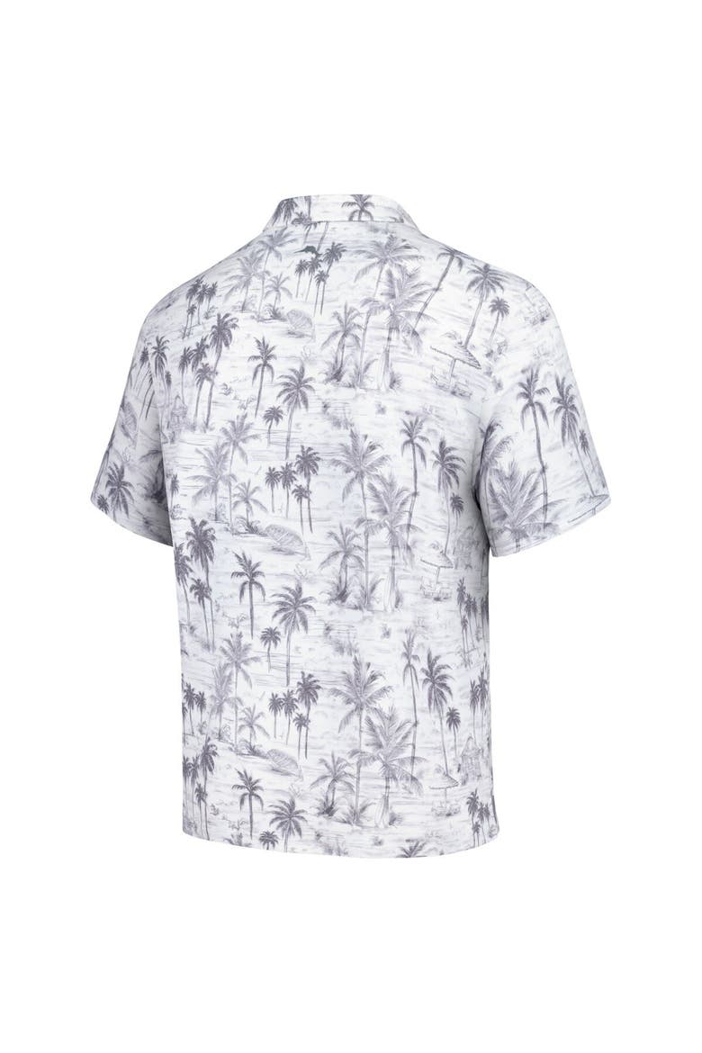 Men's Tommy Bahama Gray Wake Forest Demon Deacons Sport Cabana Shores IslandZone Tri-Blend Polo, Alternate, color, Gray