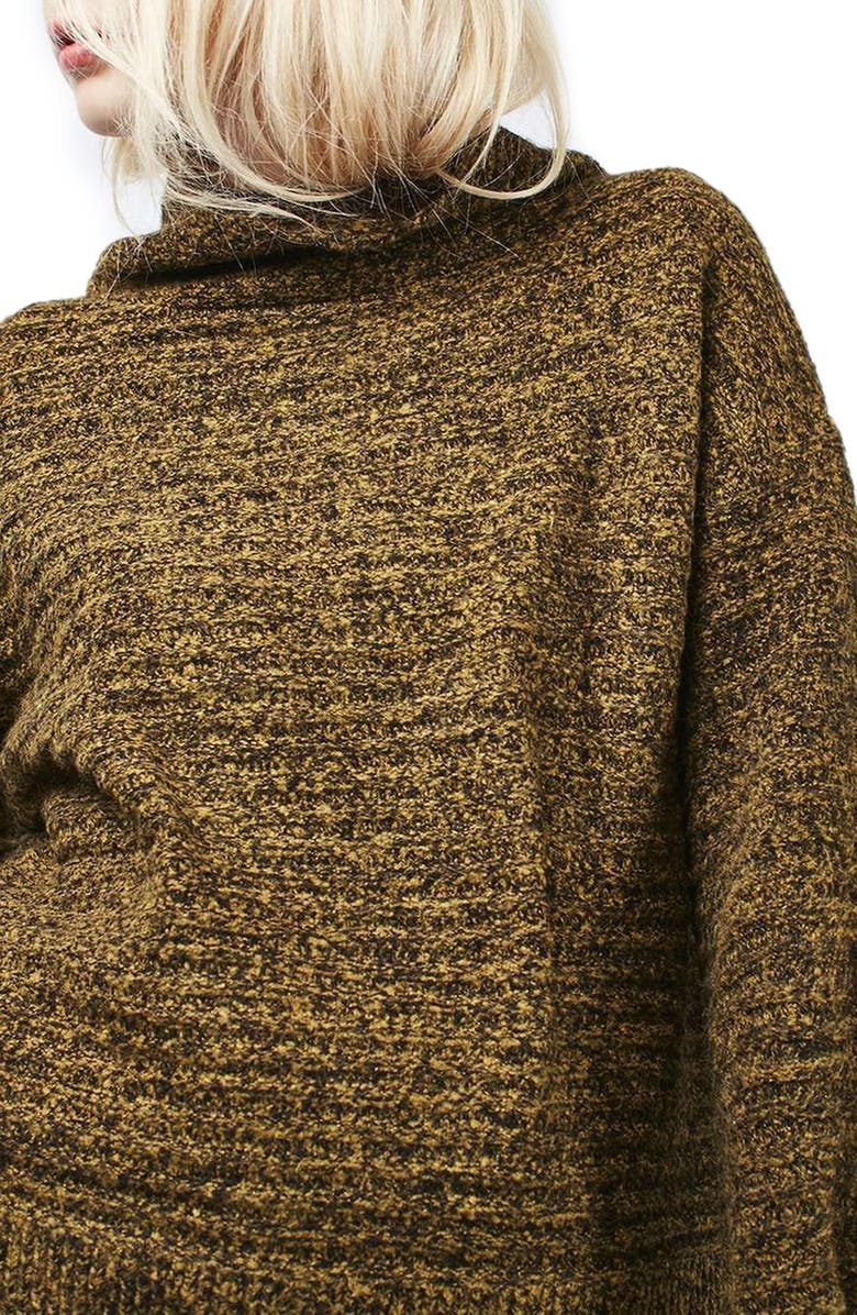 Topshop Oversize Cocoon Sweater, Alternate, color, 