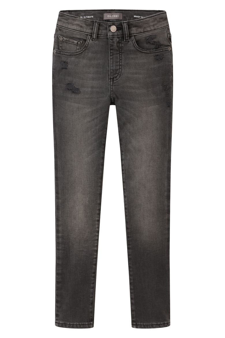 Kids' Brady Slim Fit Jeans, Main, color, ECLIPSE DISTRESSED