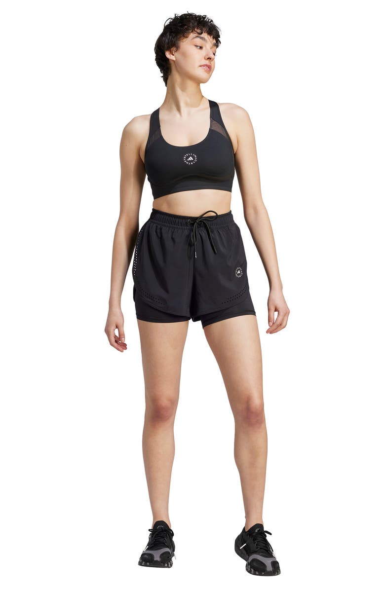 adidas by Stella McCartney HEAT.RDY Sports Bra, Alternate, color, Black
