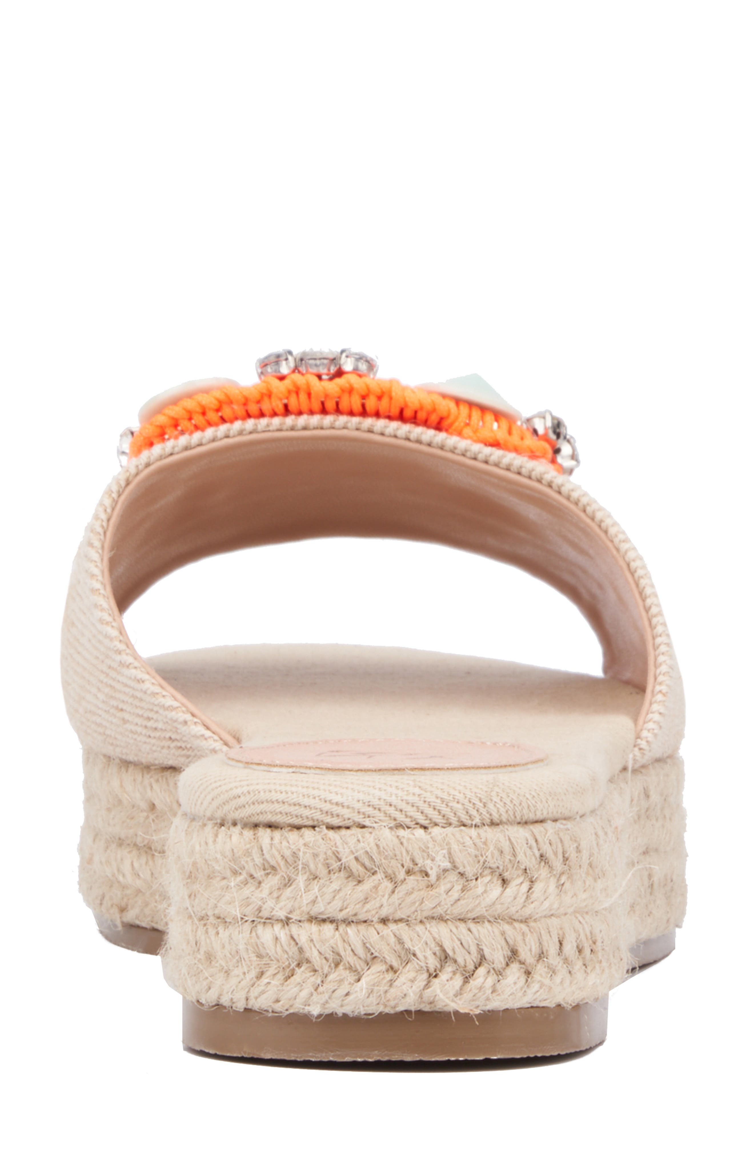 NEW YORK AND COMPANY Tao Slide Sandal, Alternate, color, Natural