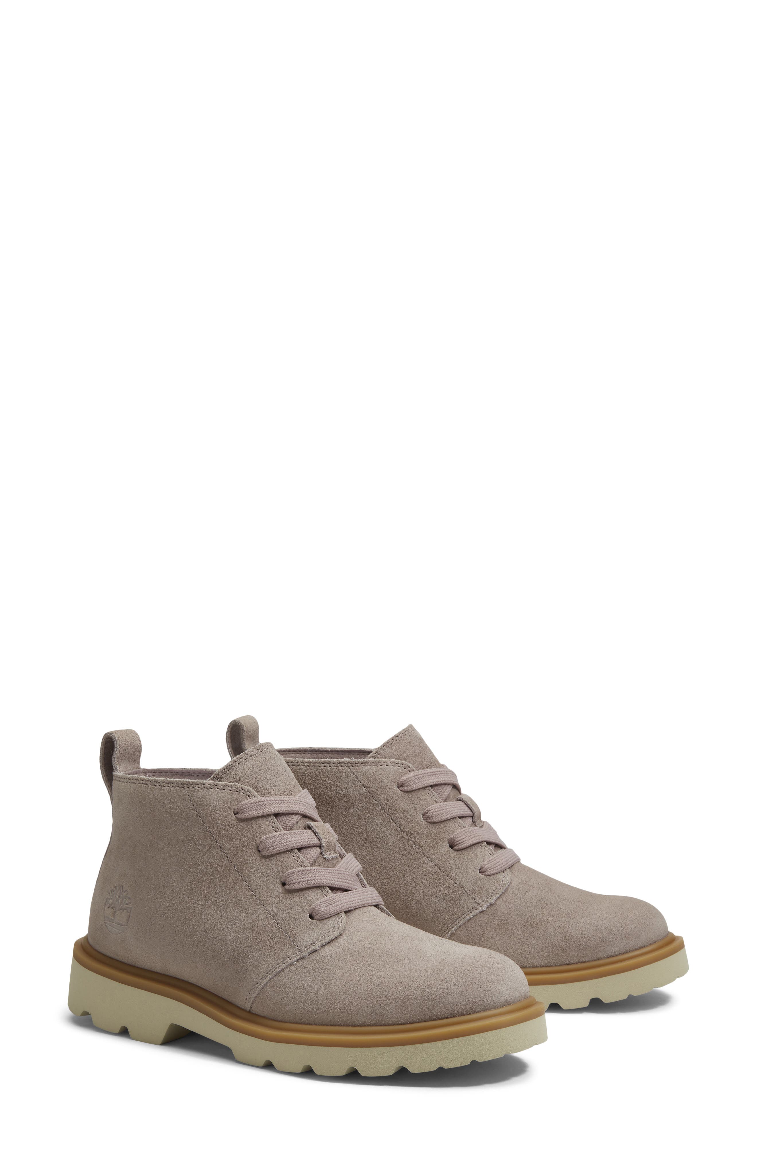 Rowan Way Mid Chukka Boot, Alternate, color, LIGHT PURPLE SUEDE