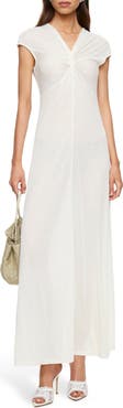 LIONESS Adriana Twist Front Maxi Dress