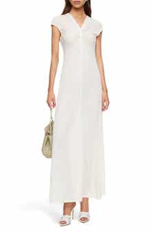 Adriana Twist Front Maxi Dress