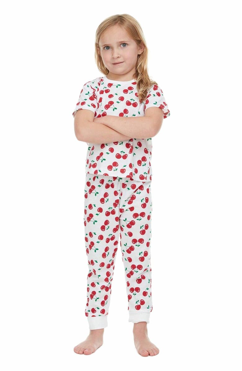 BenBen 3 Pack Girls' Shortsleeve Pajamas, Alternate, color, 