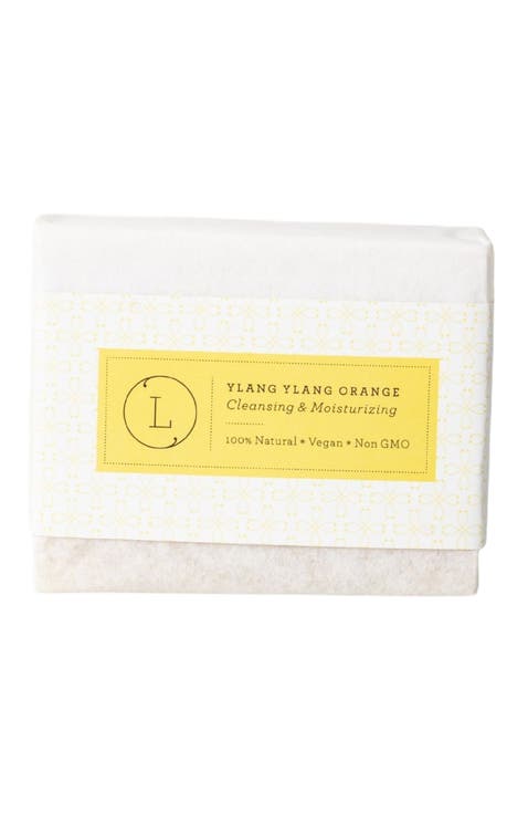 Natural Handmade Lemongrass Soap Bar, 2-Pack