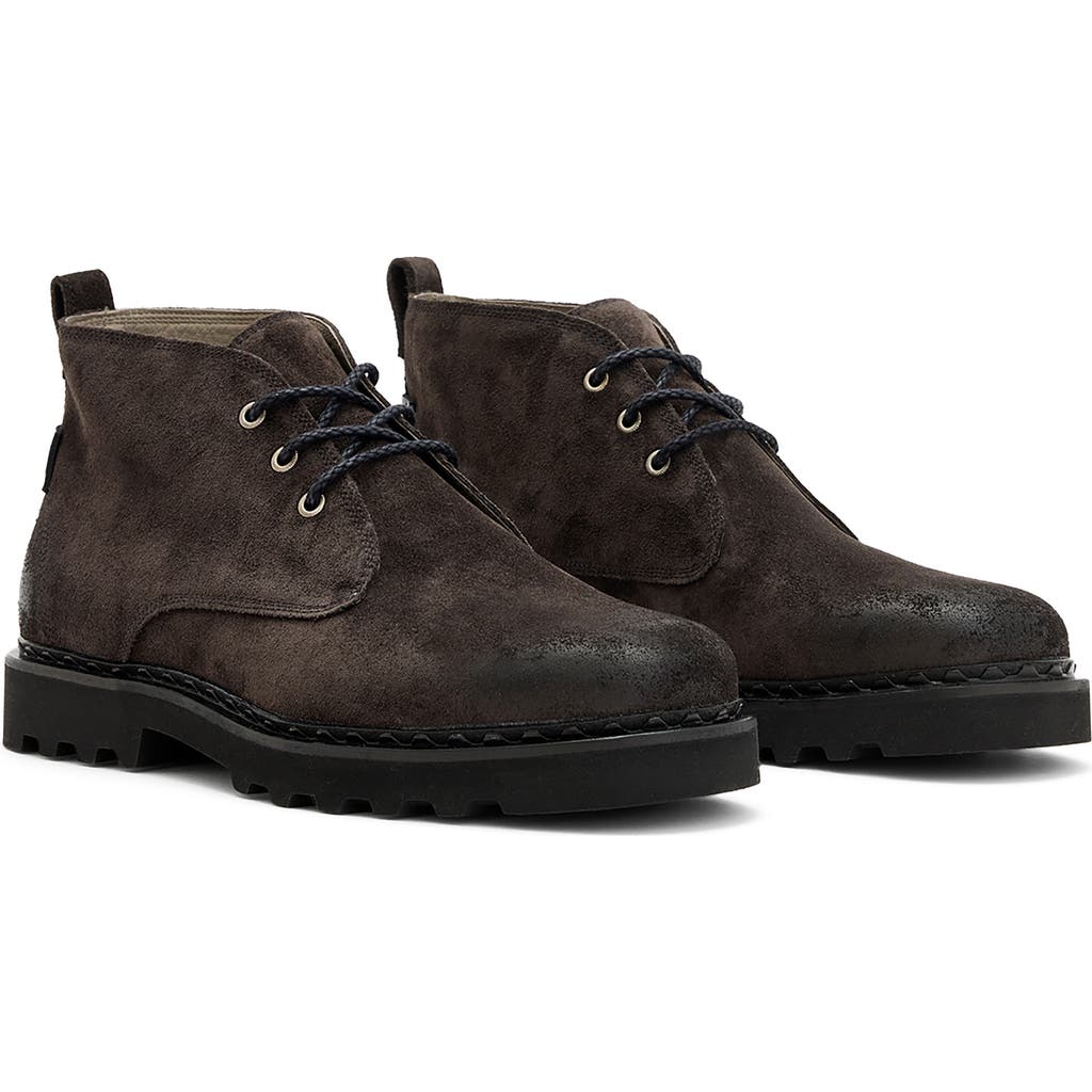 Allsaints Skiff Mid Lace-up Boot In Multi