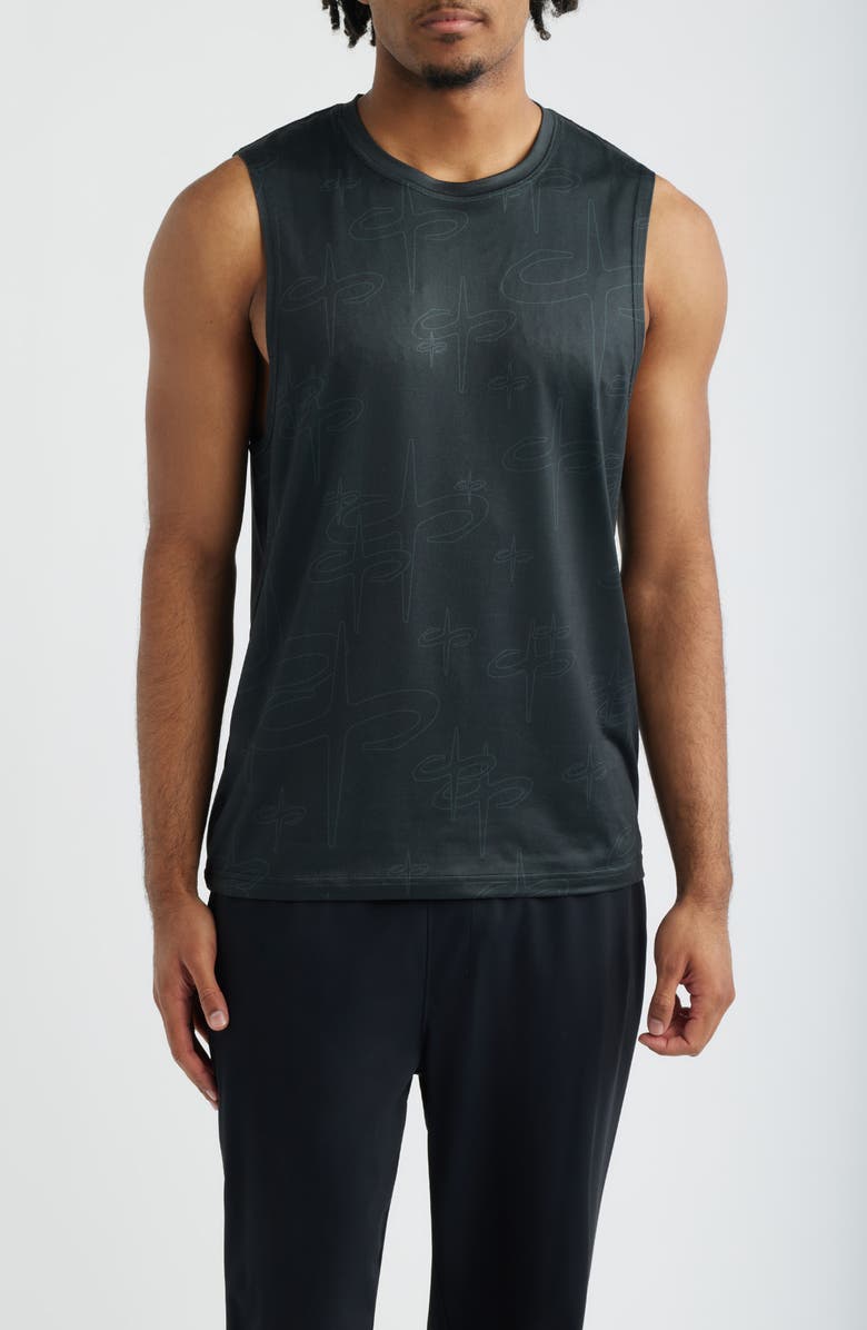 SANTO STUDIO Tempo Tech Tank, Main, color, Black Insignia