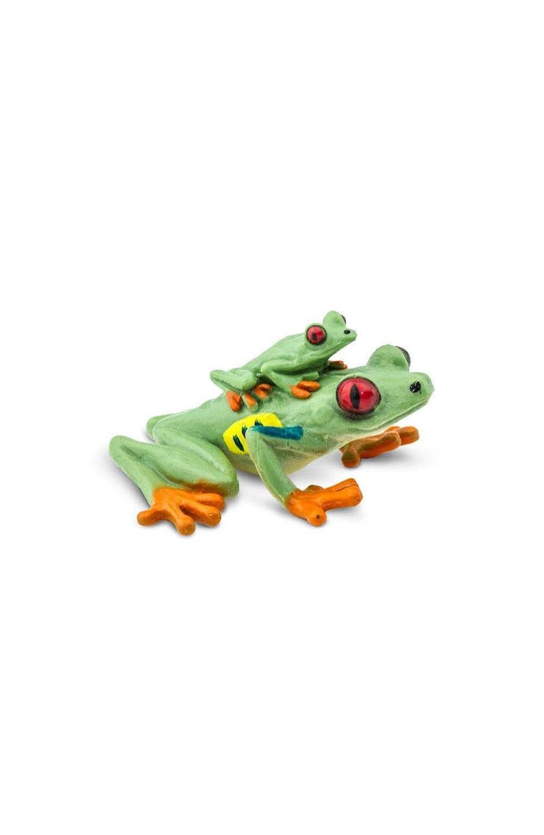 Safari Ltd. Red-Eyed Tree Frog Toy, Main, color, NO COLOR