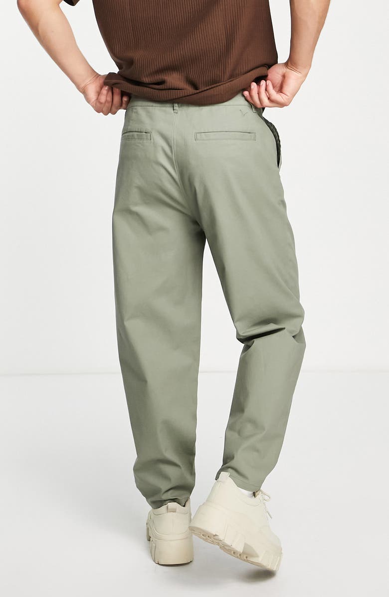 ASOS DESIGN Oversize Tapered Chino Pants, Alternate, color,