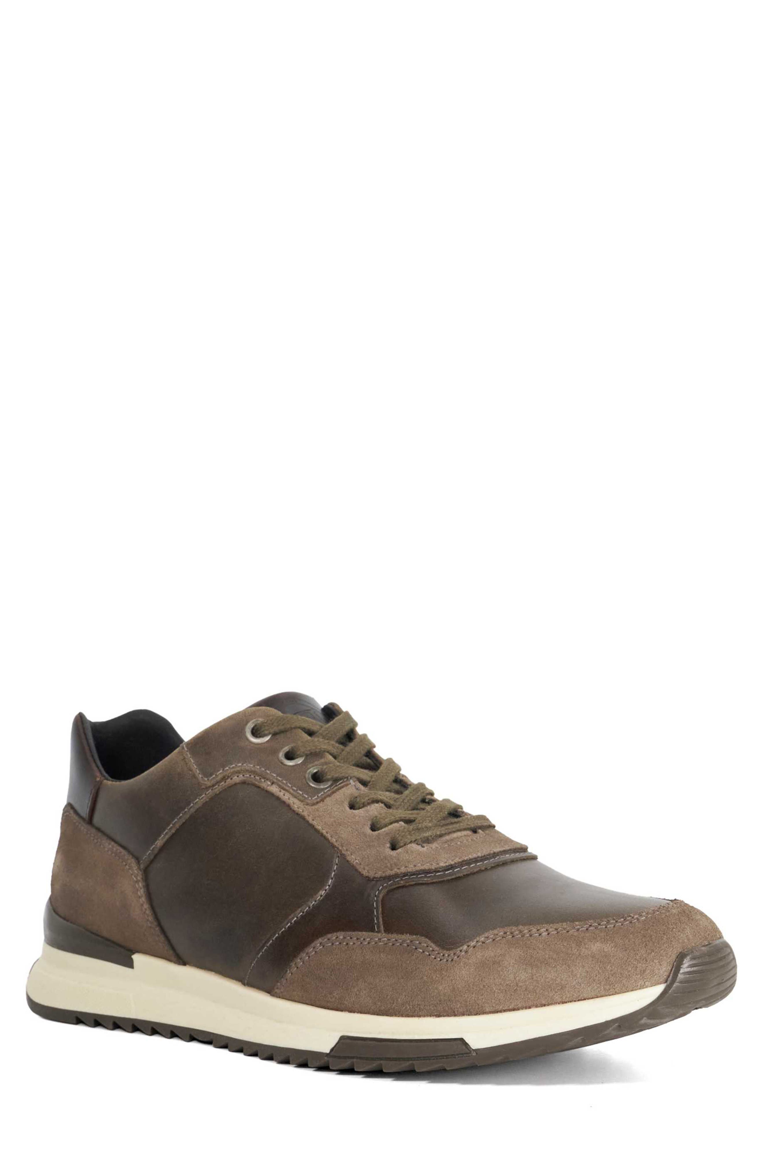 Dune London Thornbury Sneaker, Main, color, Khaki