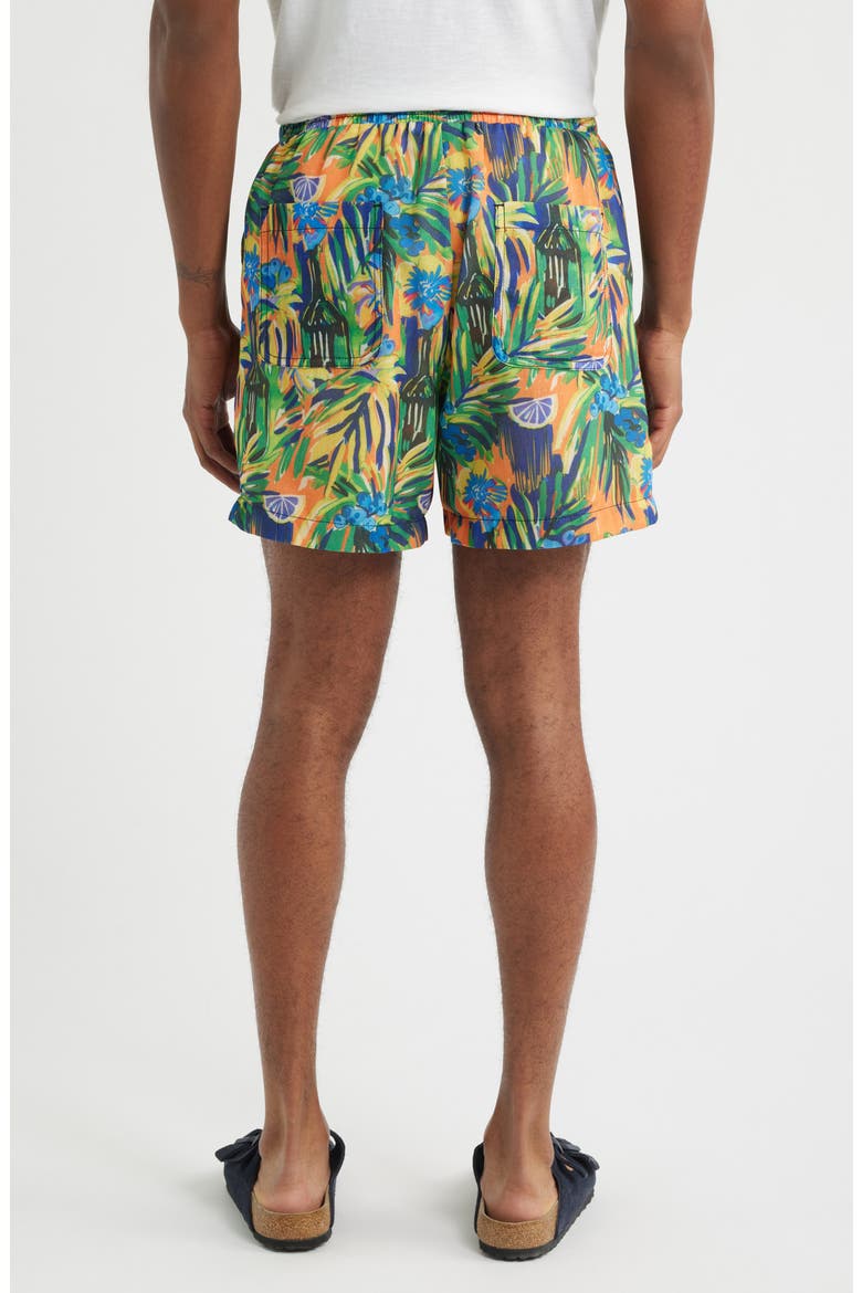 Palm Shorts, Alternate, color, YELLOW