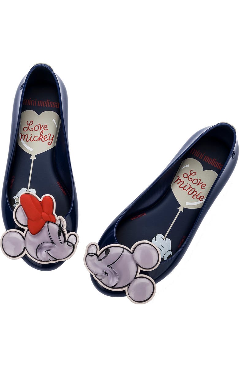 Mel by Melissa Sweet Love Mickey & Minnie Flat, Alternate, color,