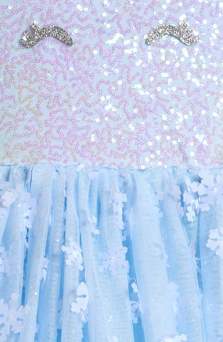 Zunie Kids' Sequin Glitter Party Dress, Alternate, color,