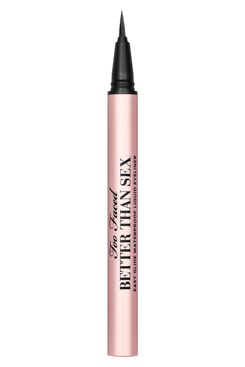 Better Than Sex Waterproof Liquid Eyeliner, Main, color, DEEPEST BLACK