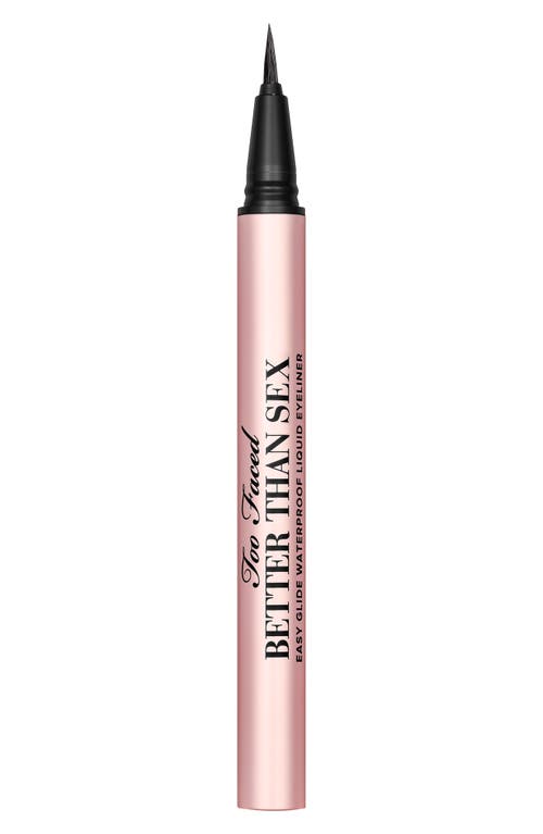 Too Faced Better Than Sex Waterproof Liquid Eyeliner in Deepest Black  product