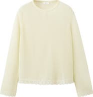 MANGO TEEN Open Stitch Sweater