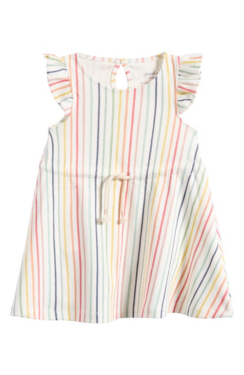 Pehr Babies'  Kids' Stripe Organic Cotton Dress In Multi