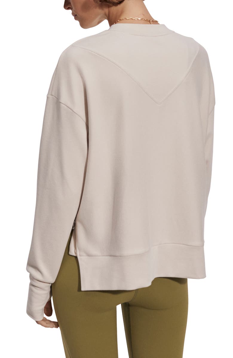 Varley Horton Side Zip Sweatshirt, Alternate, color, 