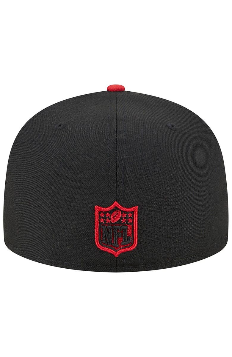 New Era Men's New Era Black Tampa Bay Buccaneers Pop 59FIFTY Fitted Hat, Alternate, color, 