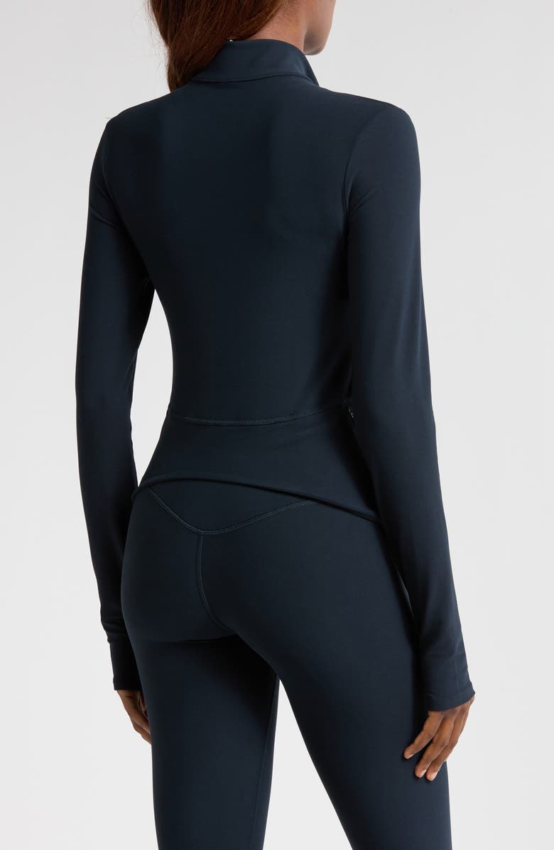 SPANX<sup>®</sup> SPANXsmooth<sup>™</sup> OnForm Full Zip Jacket, Alternate, color, Very Black