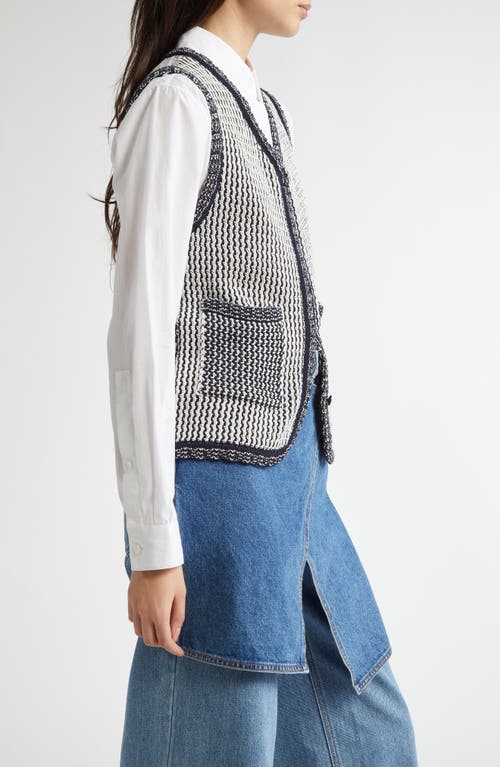 EENK EENK V-NECK COTTON SWEATER VEST 