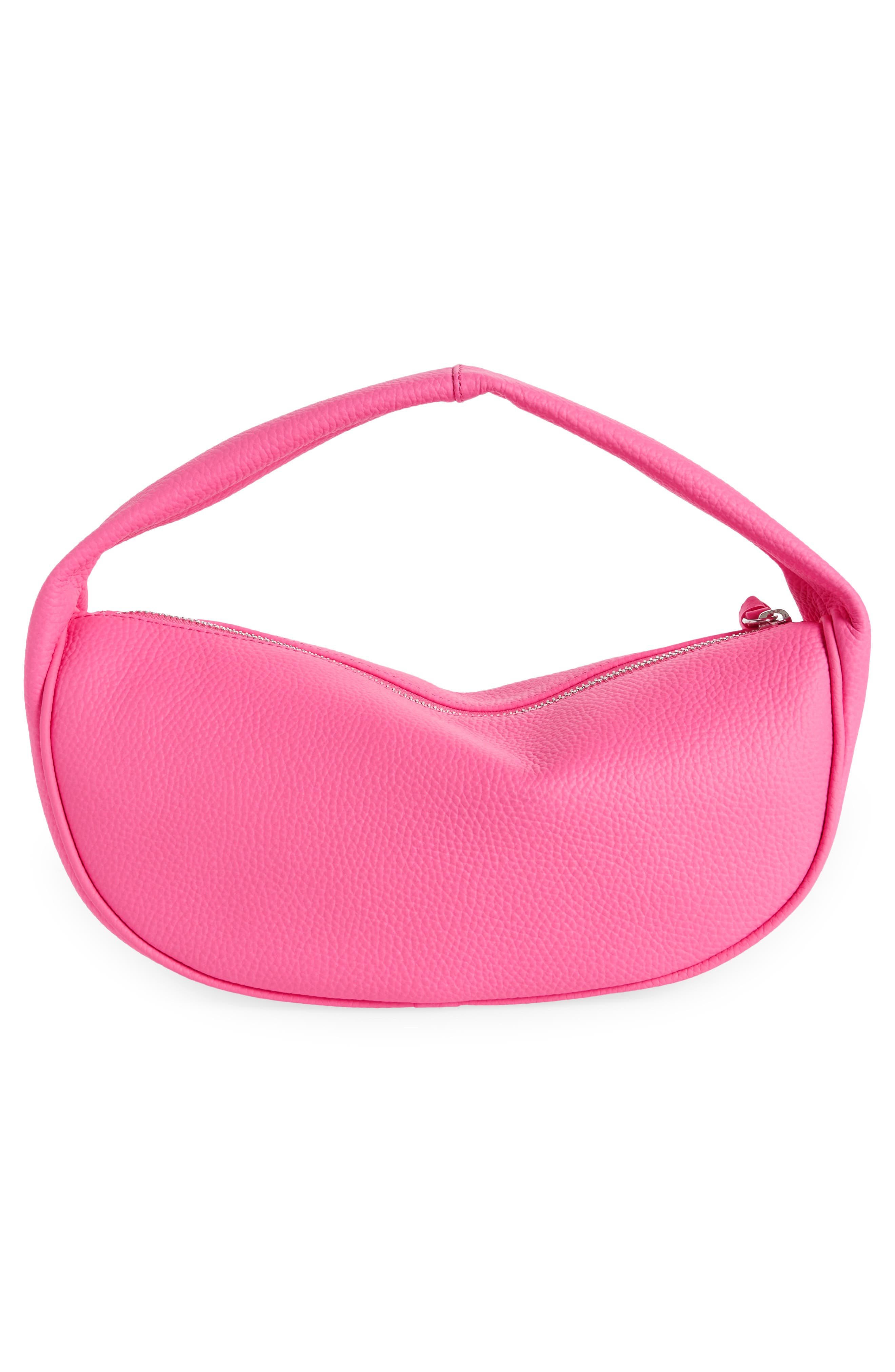 By Far Cush Leather Shoulder Bag, Alternate, color, 