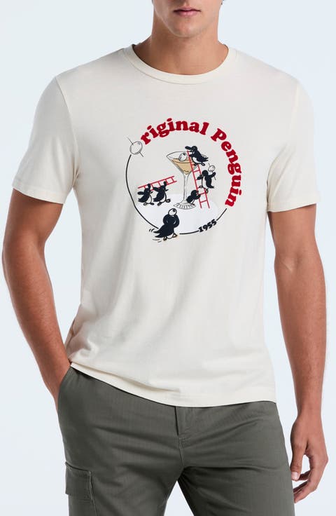 Flocked Graphic T-Shirt