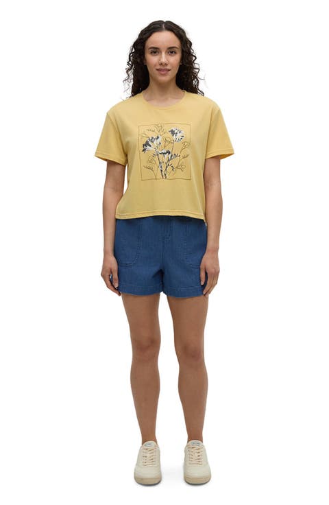 Floral Crop T-Shirt