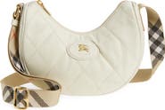 Burberry Horseshoe Quilted Nylon Crossbody Bag